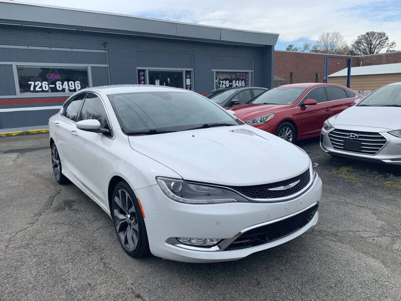 2015 Chrysler 200 for sale at City to City Auto Sales in Richmond VA