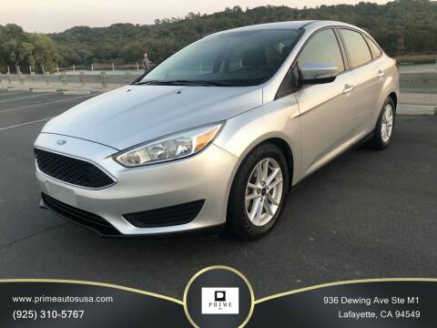 2016 Ford Focus for sale at Prime Autos in Lafayette CA