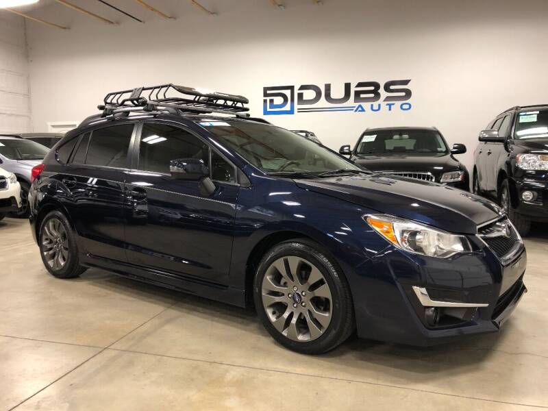 2015 Subaru Impreza for sale at DUBS AUTO LLC in Clearfield UT