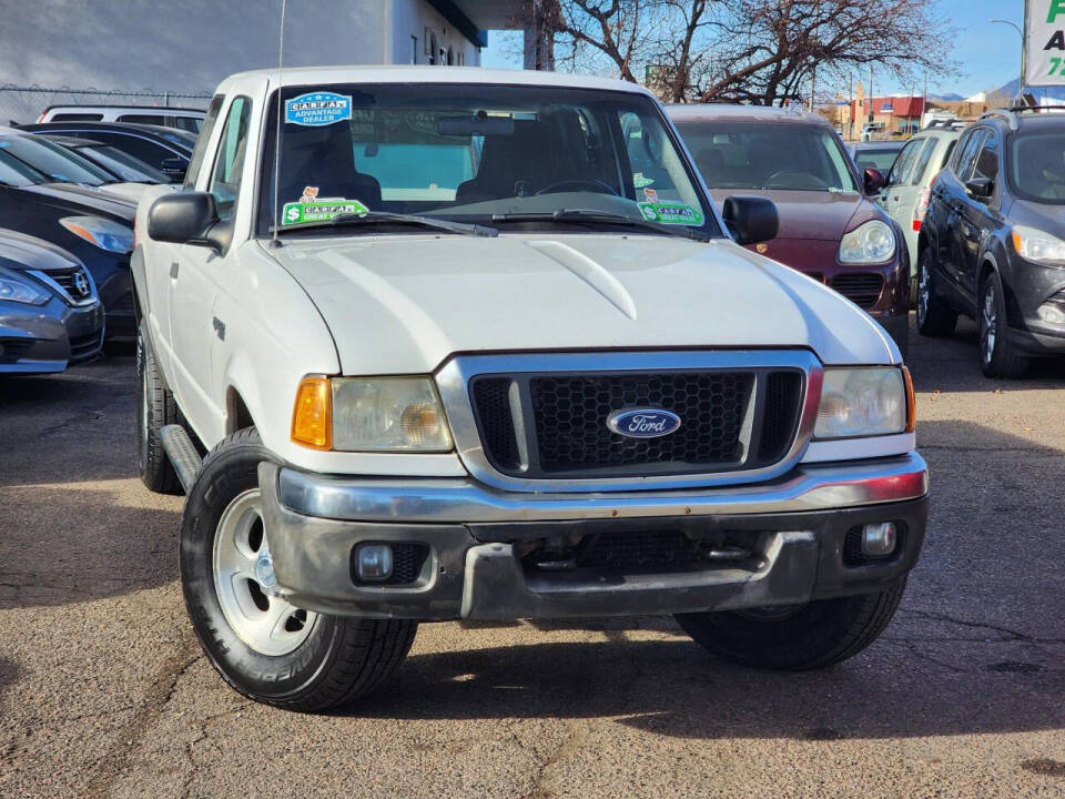 2005 Ford Ranger for sale at GO GREEN MOTORS in Lakewood, CO