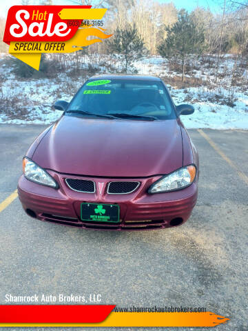 2002 Pontiac Grand Am for sale at Shamrock Auto Brokers, LLC in Belmont NH