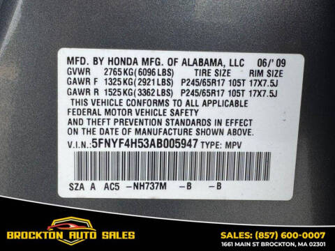 2010 Honda Pilot EX-L
