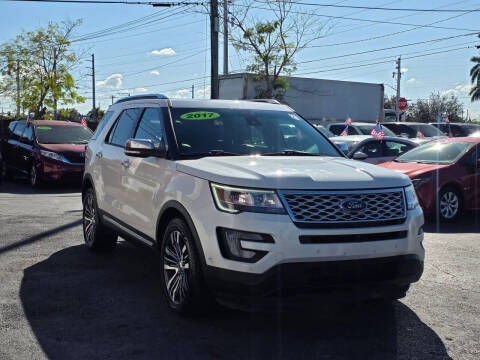 2017 Ford Explorer Platinum