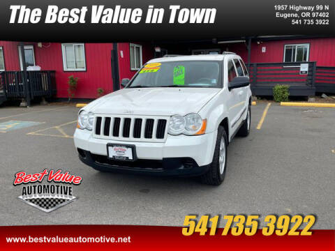 2010 Jeep Grand Cherokee for sale at Best Value Automotive in Eugene OR