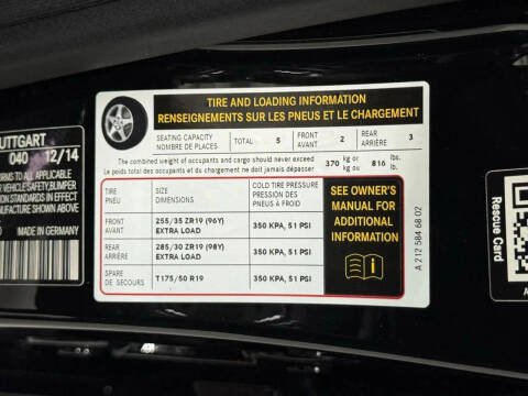 2015 Mercedes-Benz E-Class E 63 AMG S-Model