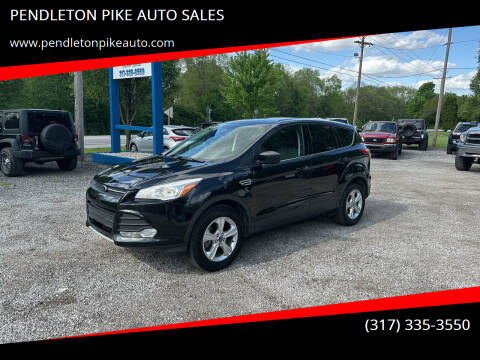2013 Ford Escape for sale at PENDLETON PIKE AUTO SALES in Ingalls IN