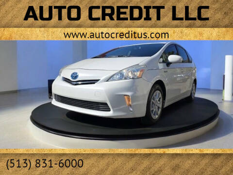 2013 Toyota Prius v for sale at Auto Credit LLC in Milford OH