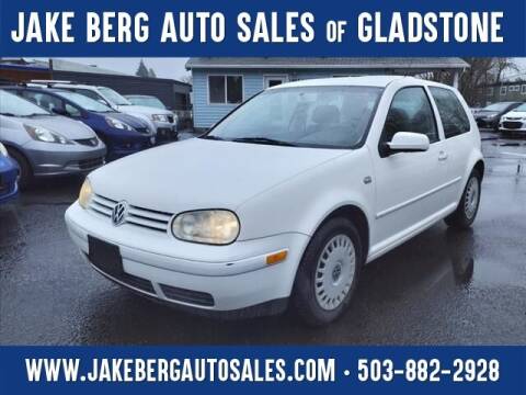 2000 Volkswagen Golf for sale at Jake Berg Auto Sales in Gladstone OR