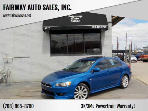 2010 Mitsubishi Lancer Sportback for sale at FAIRWAY AUTO SALES, INC. in Melrose Park IL