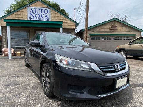 2014 Honda Accord Hybrid for sale at Auto Nova in Saint Louis MO