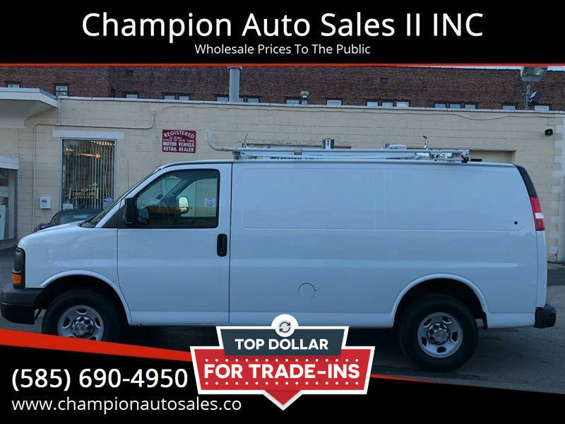 2013 Chevrolet Express Cargo for sale at Champion Auto Sales II INC in Rochester NY