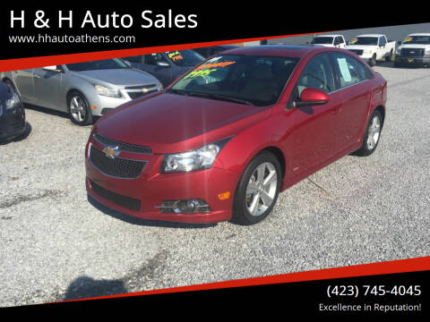 2014 Chevrolet Cruze for sale at H & H Auto Sales in Athens TN