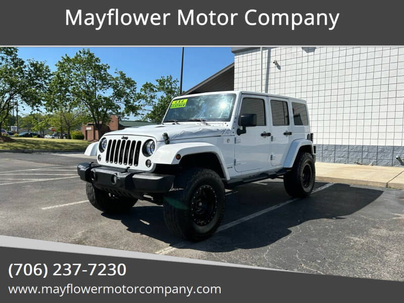 2015 Jeep Wrangler Unlimited for sale at Mayflower Motor Company in Rome GA