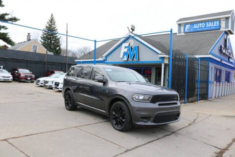 2020 Dodge Durango for sale at F & M AUTO SALES in Detroit MI