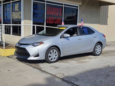 2017 Toyota Corolla for sale at Mario's Houston in Houston TX