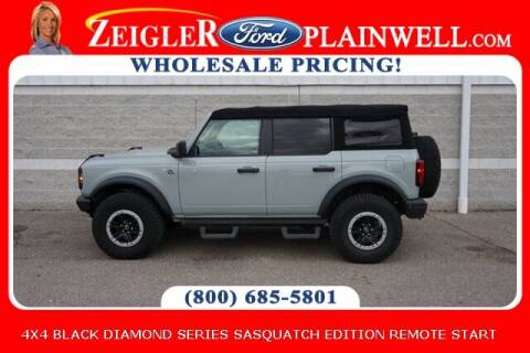 2021 Ford Bronco for sale at Zeigler Ford of Plainwell- Jeff Bishop - Zeigler Ford of Lowell in Lowell MI