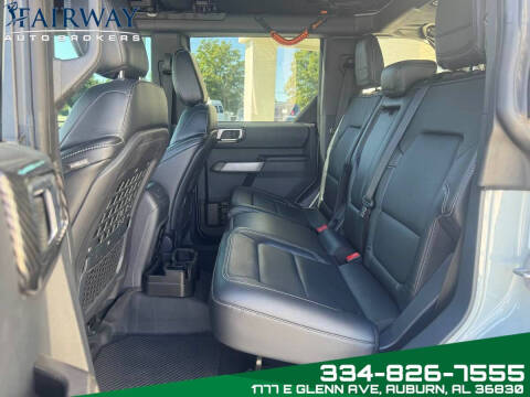 2021 Ford Bronco First Edition Advanced