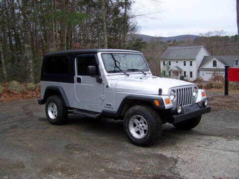 2004 Jeep Wrangler for sale at Fox Motors in Hampden MA