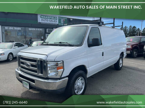 2012 Ford E-Series for sale at Wakefield Auto Sales of Main Street Inc. in Wakefield MA