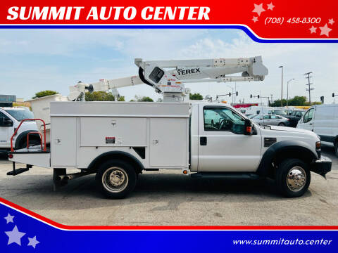 2010 Ford F-550 Super Duty for sale at SUMMIT AUTO CENTER in Summit IL