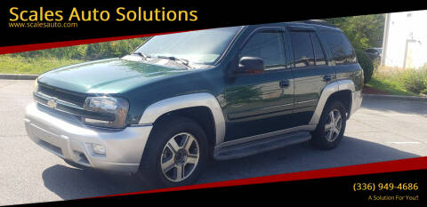 2005 Chevrolet TrailBlazer for sale at Scales Auto Solutions in Madison NC