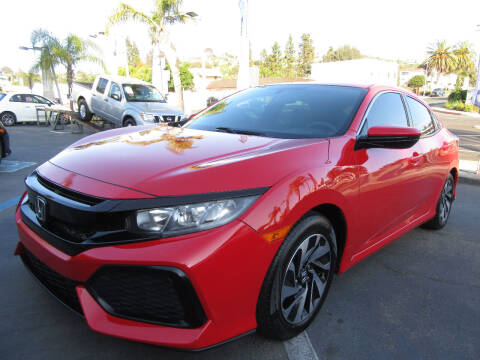 2017 Honda Civic for sale at Eagle Auto in La Mesa CA