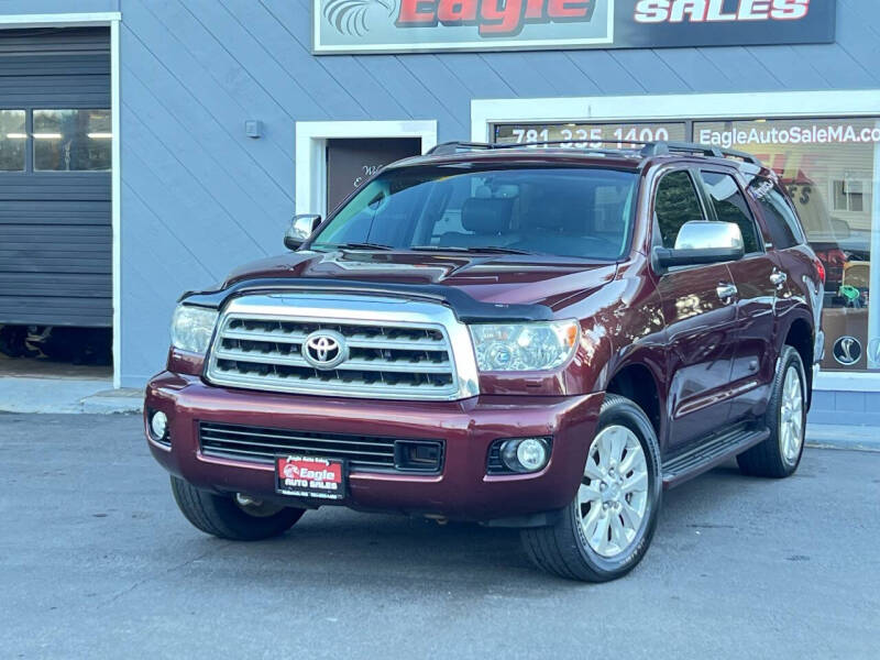 Used 2010 Toyota Sequoia Platinum with VIN 5TDDY5G1XAS028327 for sale in Holbrook, MA