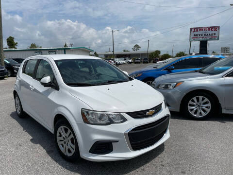 2017 Chevrolet Sonic for sale at Jamrock Auto Sales of Panama City in Panama City FL