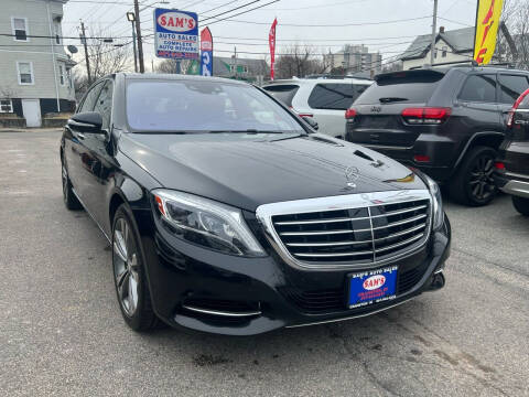 2015 Mercedes-Benz S-Class for sale at Sam's Auto Sales in Cranston RI