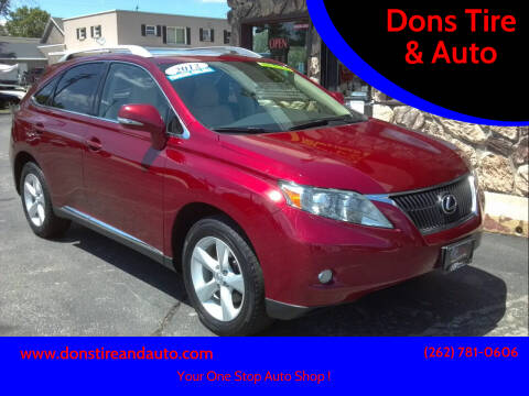 2012 Lexus RX 350 for sale at Dons Tire & Auto in Butler WI