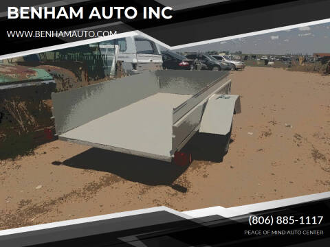 2017 TRAILER 6X4 UTILITY for sale at BENHAM AUTO INC - Benham Auto Trailers in Lubbock TX
