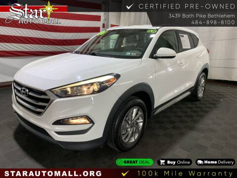 2018 Hyundai Tucson for sale at STAR AUTO MALL 512 in Bethlehem PA