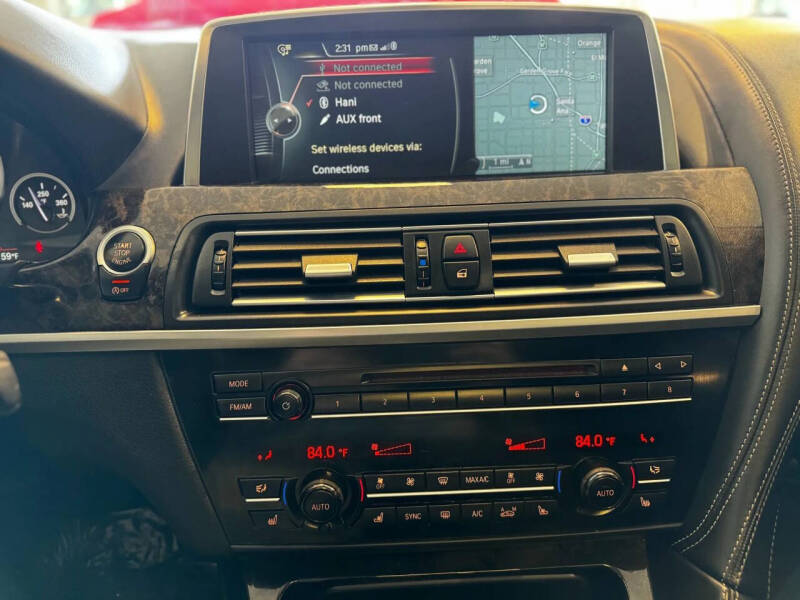 2014 BMW 6 Series 650i Gran Coupe