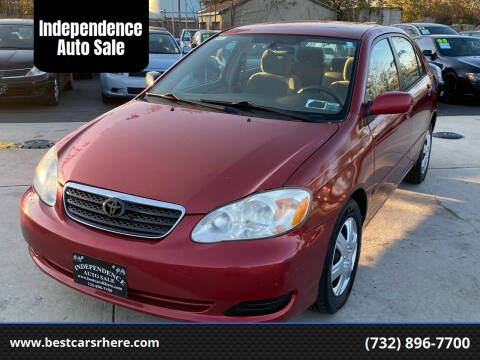2008 Toyota Corolla for sale at Independence Auto Sale in Bordentown NJ