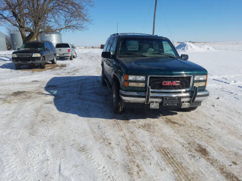 1995 GMC Yukon for sale at B&M Auto Sales and Service LLP in Marion SD