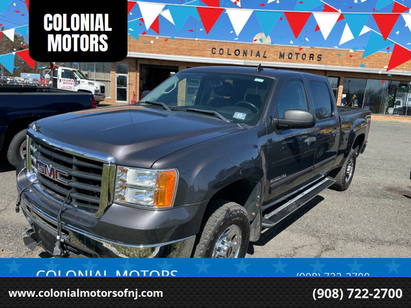 2010 GMC Sierra 2500HD for sale at COLONIAL MOTORS in Branchburg NJ