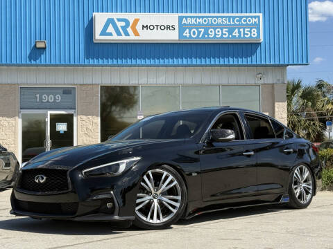 2018 Infiniti Q50 for sale at Ark Motors in Apopka FL