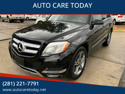 2014 Mercedes-Benz GLK for sale at AUTO CARE TODAY in Spring TX