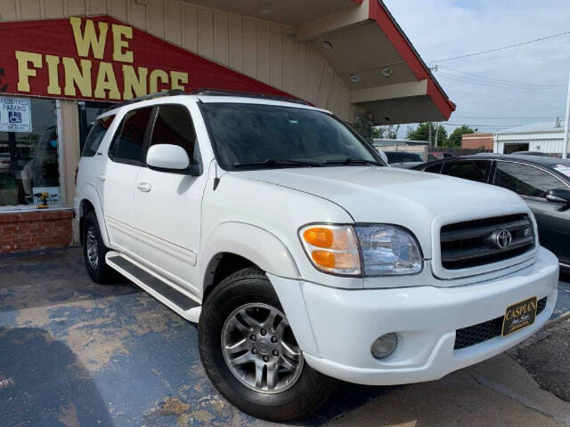 2003 Toyota Sequoia for sale at Caspian Auto Sales in Oklahoma City, OK