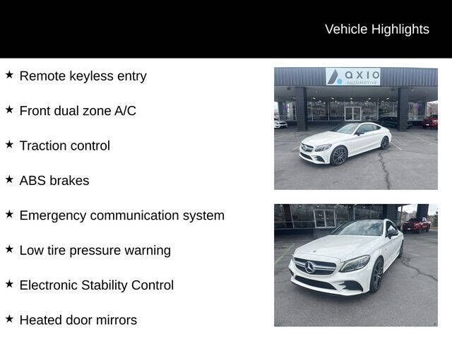 2019 Mercedes-Benz C-Class for sale at Axio Auto Boise in Boise, ID