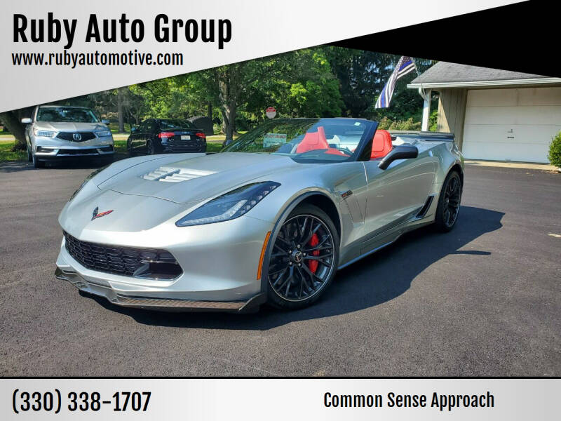 2015 Chevrolet Corvette for sale at Ruby Auto Group in Hudson OH