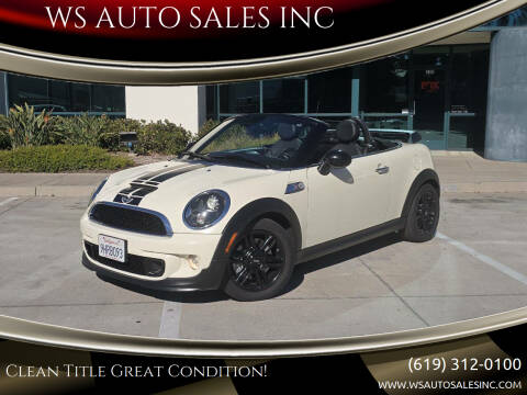 2013 MINI Roadster for sale at WS AUTO SALES INC in El Cajon CA