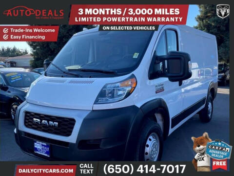 2021 RAM ProMaster for sale at AutoDeals in Daly City CA