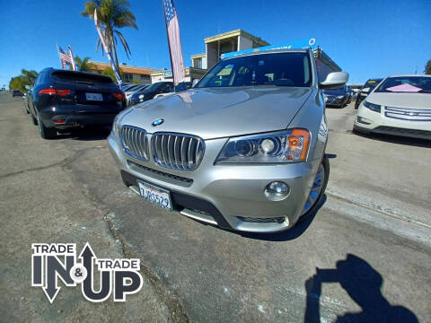 2014 BMW X3 for sale at Cyrus Auto Sales in San Diego CA
