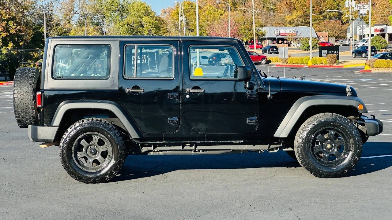 2015 Jeep Wrangler Unlimited for sale at H & B Auto in Fayetteville, AR