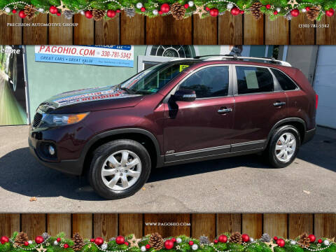 2012 Kia Sorento for sale at Precision Automotive Group in Youngstown OH