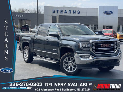 2018 GMC Sierra 1500 for sale at Stearns Ford in Burlington NC