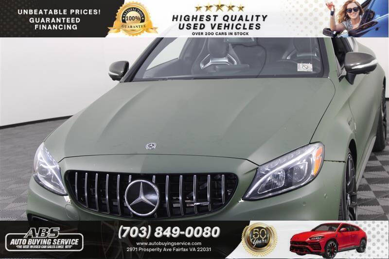 2017 Mercedes-Benz C-Class AMG C 63