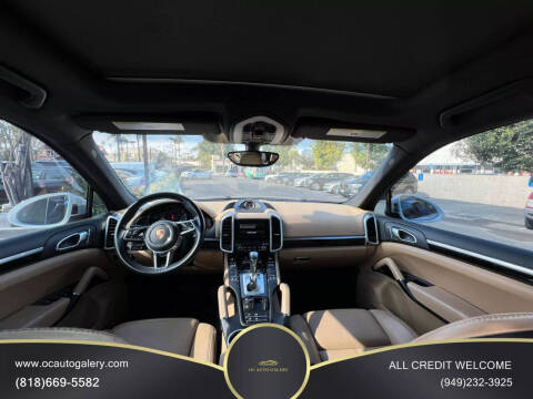 2018 Porsche Cayenne Platinum Edition