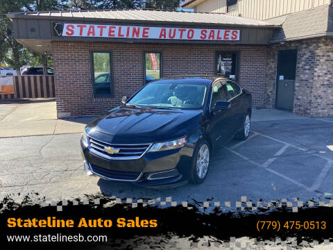 2015 Chevrolet Impala for sale at Stateline Auto Sales in South Beloit IL